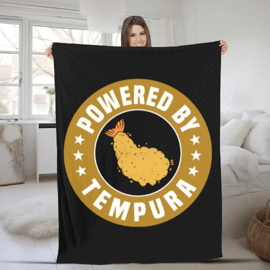 Powered By Tempura Fleece Blankets