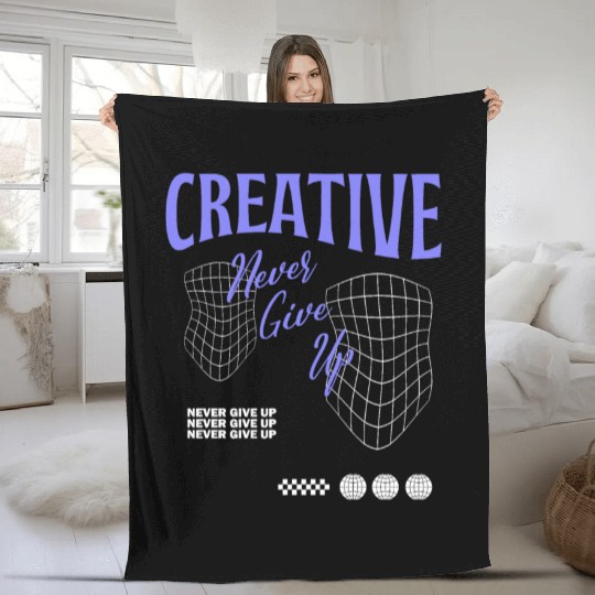 Creative Streetwear Fleece Blankets
