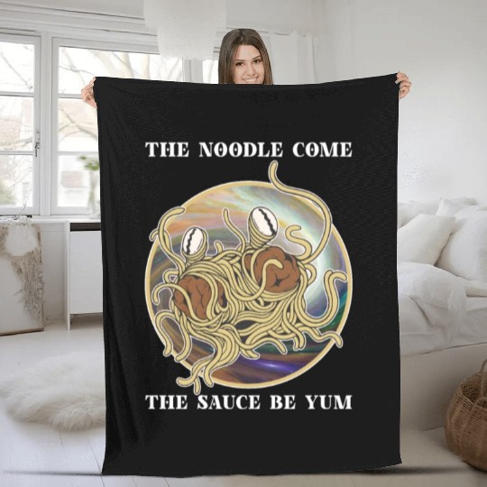 Atheist Atheism Flying Spaghetti Pastafarianism Fleece Blankets