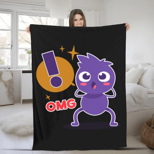 Omg Ant Fleece Blankets