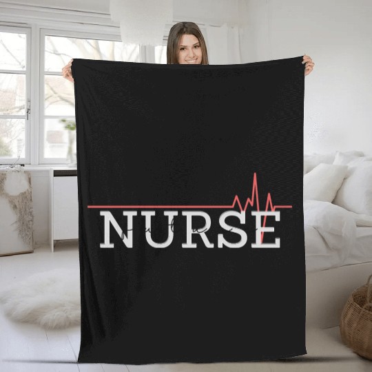 Future Nurse Fleece Blankets