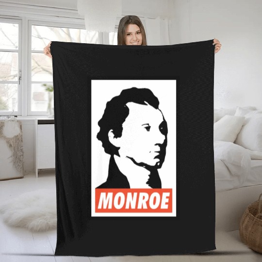 James Monroe Fleece Blankets