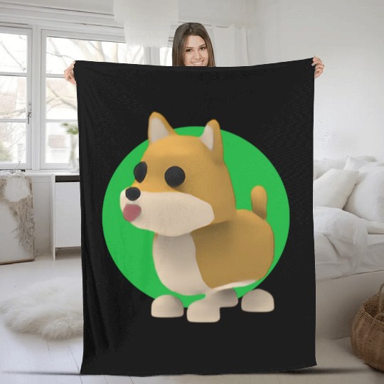 Corgi Fleece Blankets
