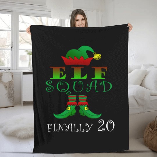 20 years elves birthday fantasy Fleece Blankets