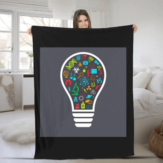 light science Fleece Blankets