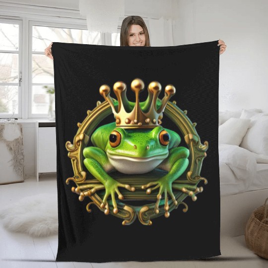 Frog Prince Fleece Blankets