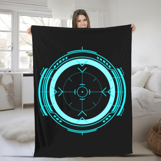 Cyberpunk teleporter 9. Fleece Blankets