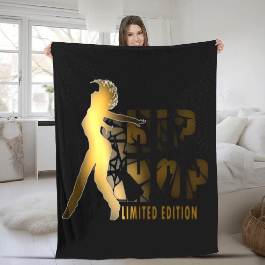 Beat hip hop bboy Fleece Blankets