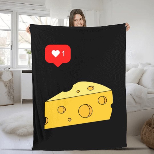 Cheese Lover Fleece Blankets