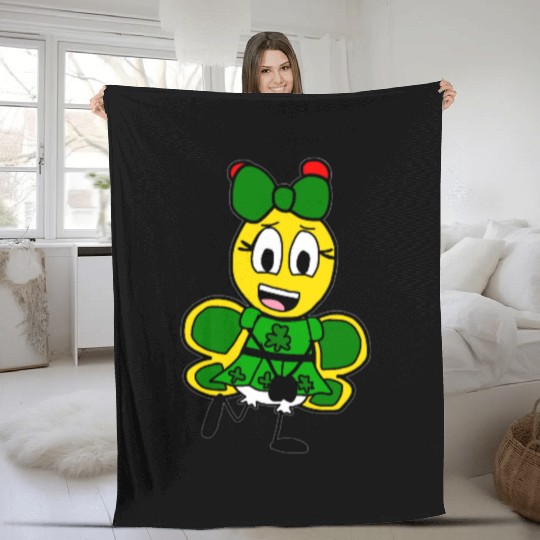 St Patrick s Day Belle Fleece Blankets