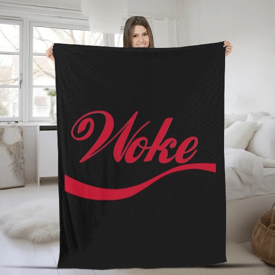 Stay Woke Fleece Blankets