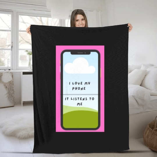 LovephoneListens Fleece Blankets