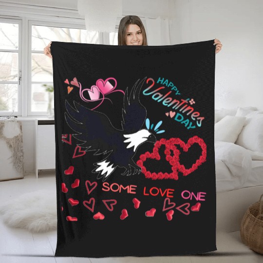 Valentine's day Fleece Blankets