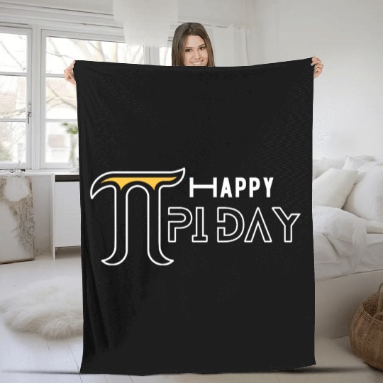 Pi Day 4 Fleece Blankets