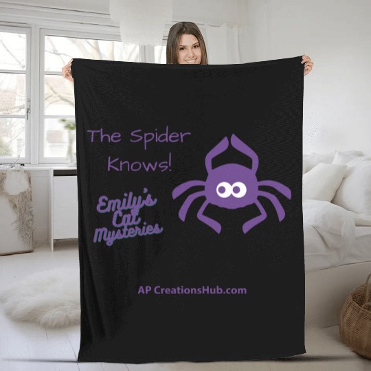 The spider knows book 3 Fleece Blankets