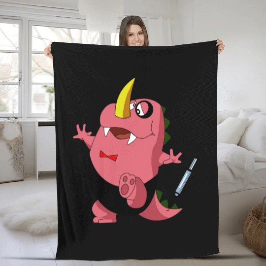 Japanese anime Fleece Blankets