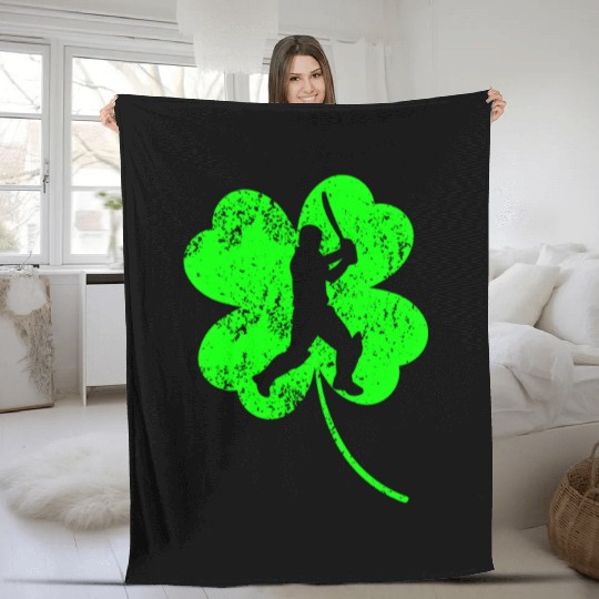 Cricket St. Patrick's day shamrock Fleece Blankets