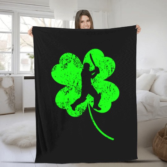 Cricket St. Patrick's day shamrock Fleece Blankets