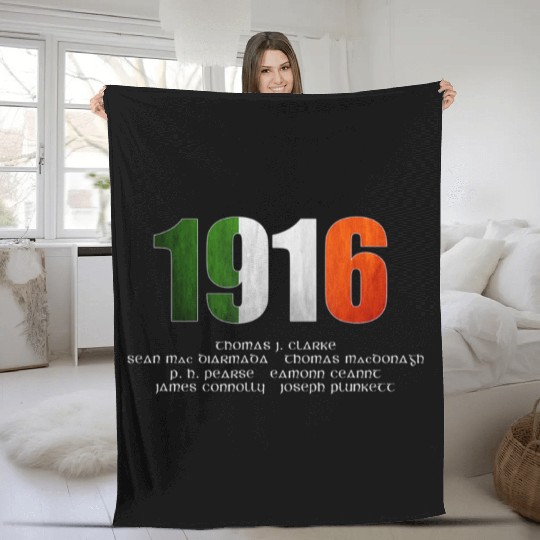 1916 Irish Easter Rising Signatories Commemorative Fleece Blankets