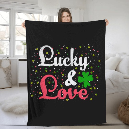 Patricks Day Fleece Blankets