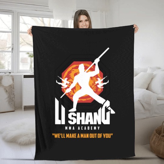 Li Shang MMA Academy Fleece Blankets