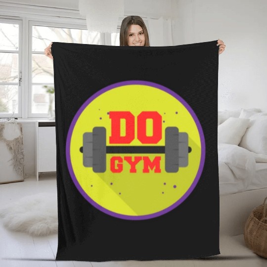 Creative Gym Vector Fleece Blankets
