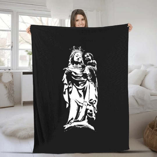 Mary and Jesus Fleece Blankets