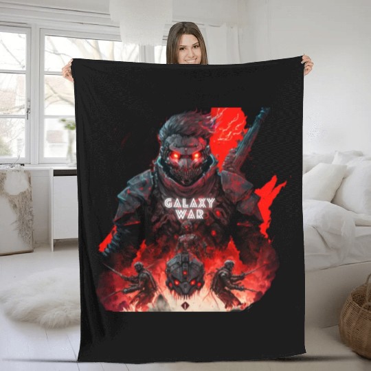 Galaxy Wars Fleece Blankets