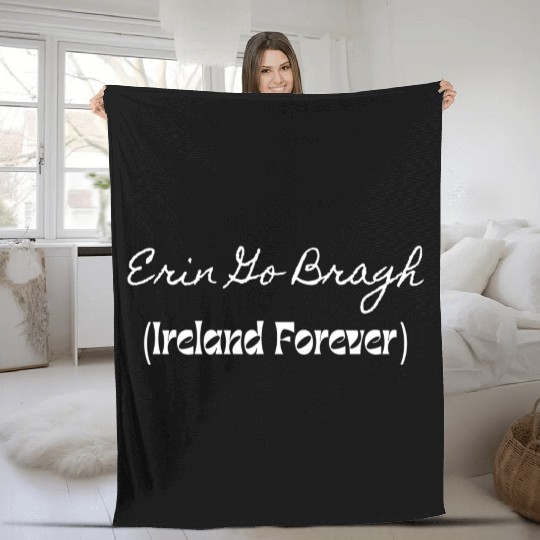 Erin Go Bragh Fleece Blankets