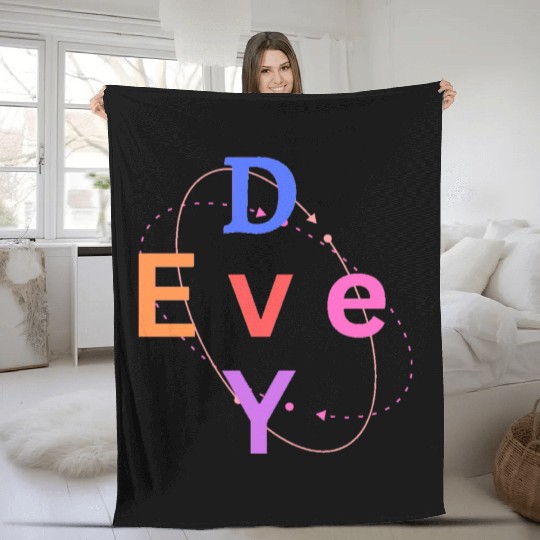 Embrace Equity Happy Women's Day Fleece Blankets