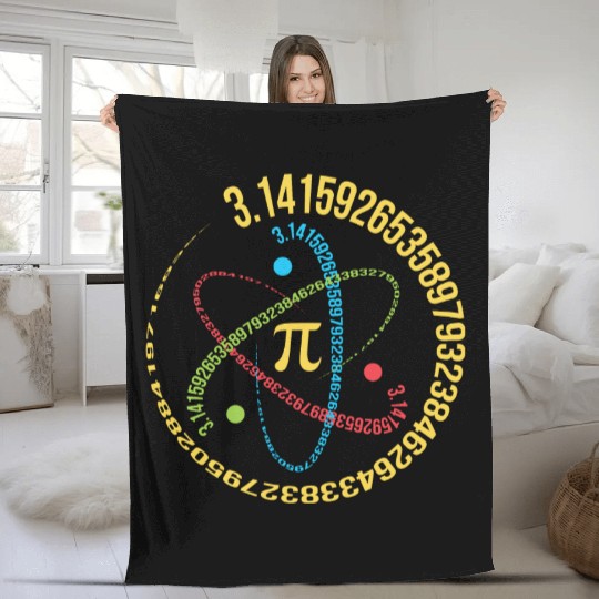 PI DAY Fleece Blankets