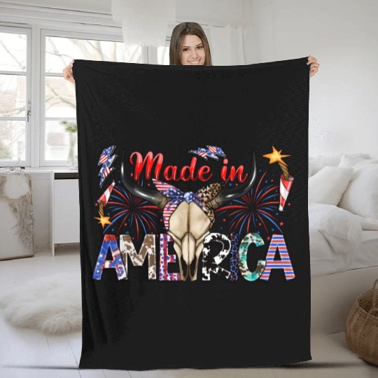 Made İn America Fleece Blankets