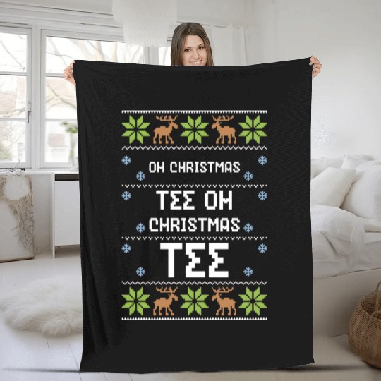Oh Christmas Tea Oh Christmas Tea Fleece Blankets