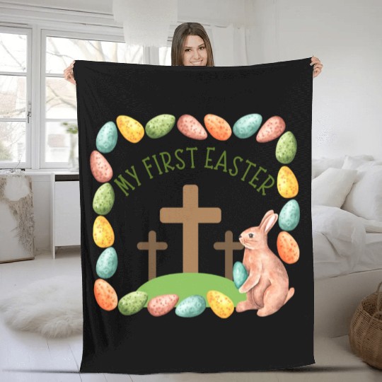 My First Easter Fleece Blankets