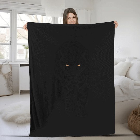 Black Panther Fleece Blankets