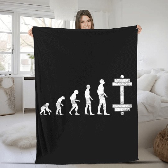 workout gym Fleece Blankets