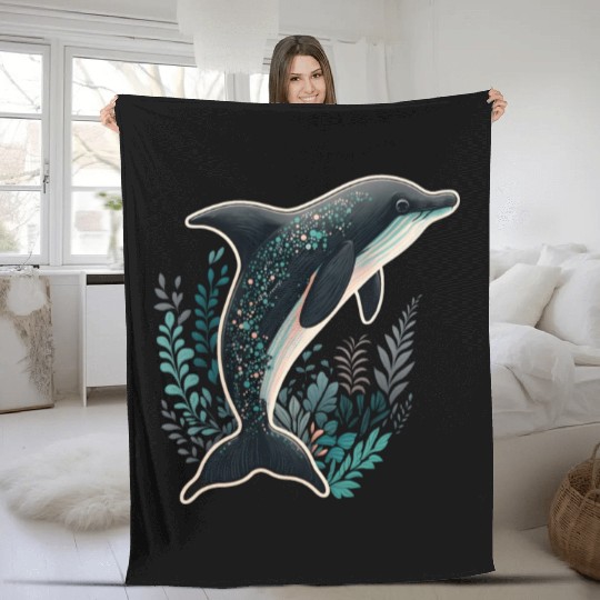 Dolphin Fleece Blankets