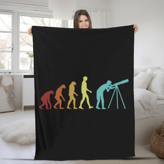Astronomy Evolution Astrophysicist Cosmologist Fleece Blankets