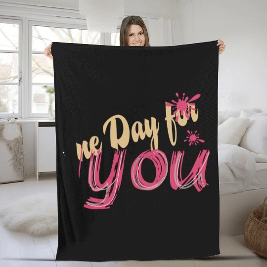 A new day for you Fleece Blankets