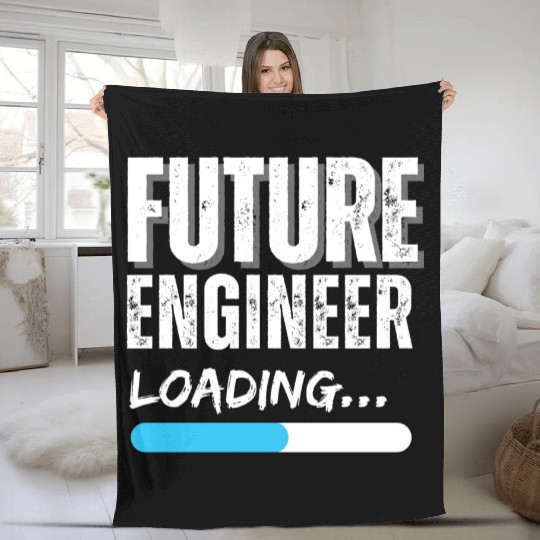 Future Engineer Loading Fleece Blankets