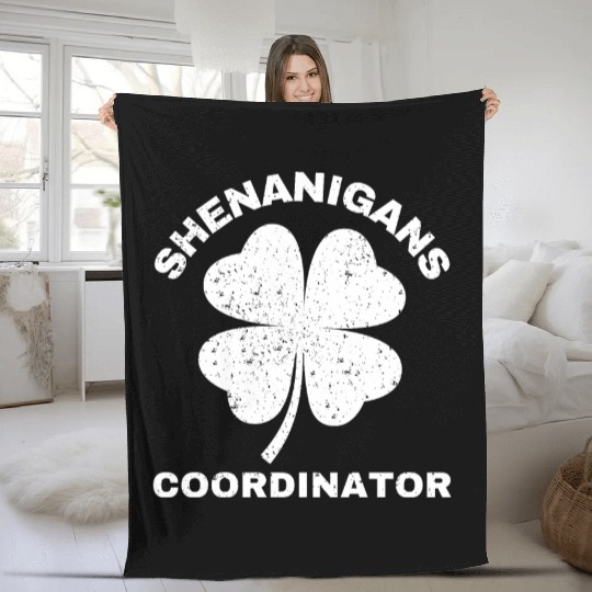 Shenanigans Coordinator Fleece Blankets