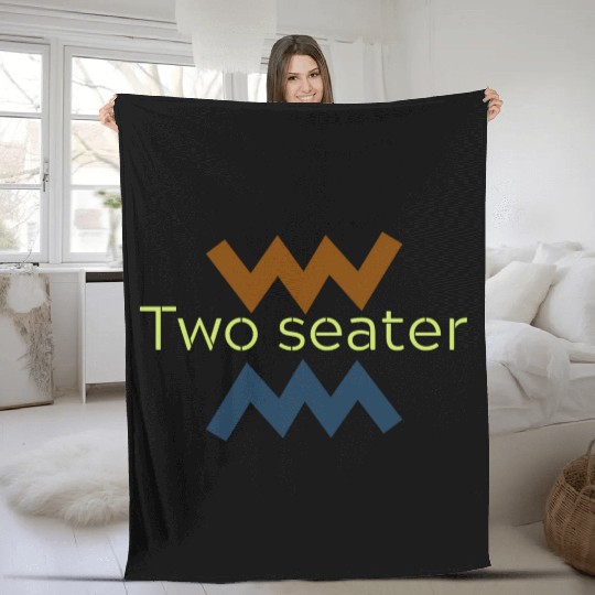two seater Fleece Blankets