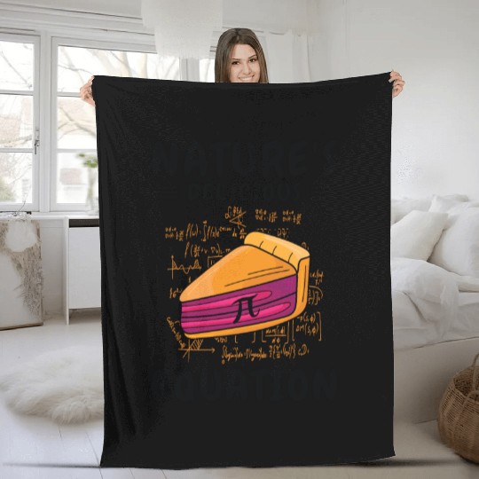 Pi Day Mathematics Pie Pi Symbol Math Number Fleece Blankets