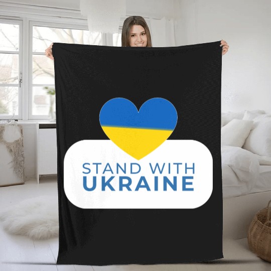 Stand Out with Our Premium design and with Ukraine Fleece Blankets