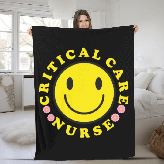 Critical Care Nurse Fleece Blankets