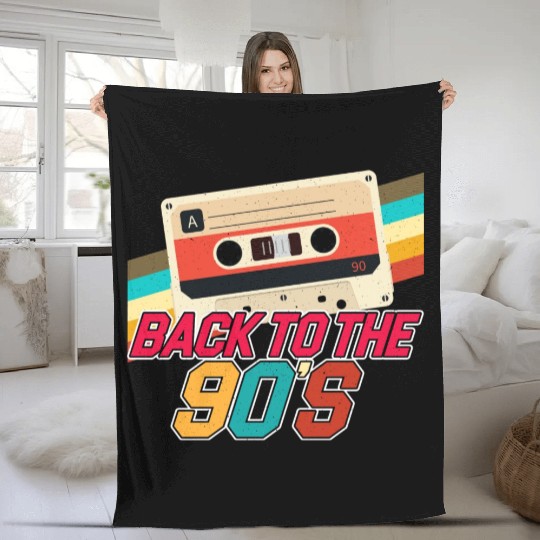 Back to the 90s - Retro Fleece Blankets