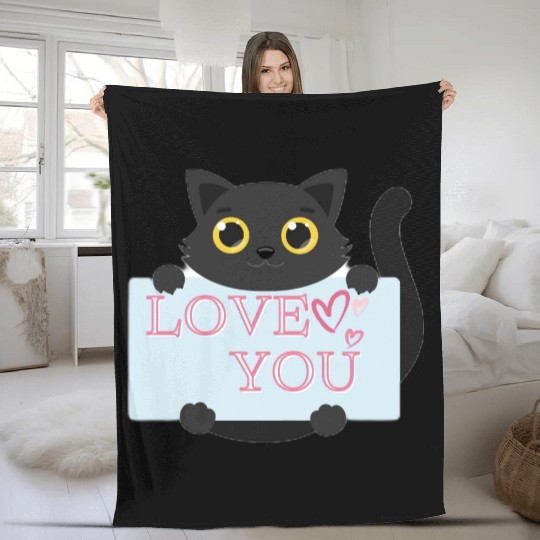 Love You Fleece Blankets
