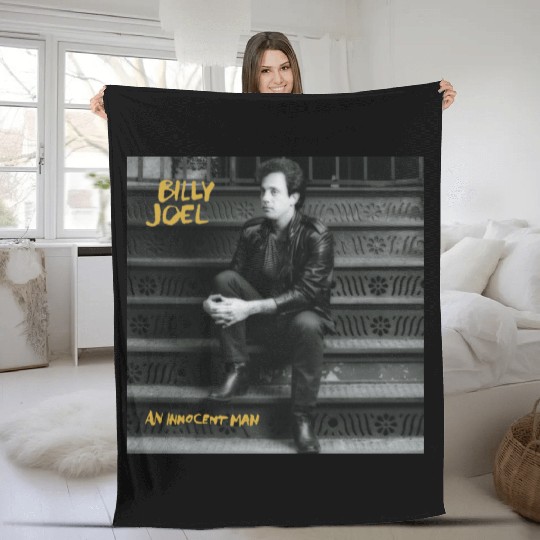 Billy Joel an innocent man Fleece Blankets