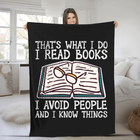 Book Lover Literature Book Reading Novels Fleece Blankets