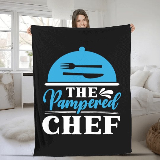 Culinary Gangster Pastry Chef Cooking Culinary Fleece Blankets